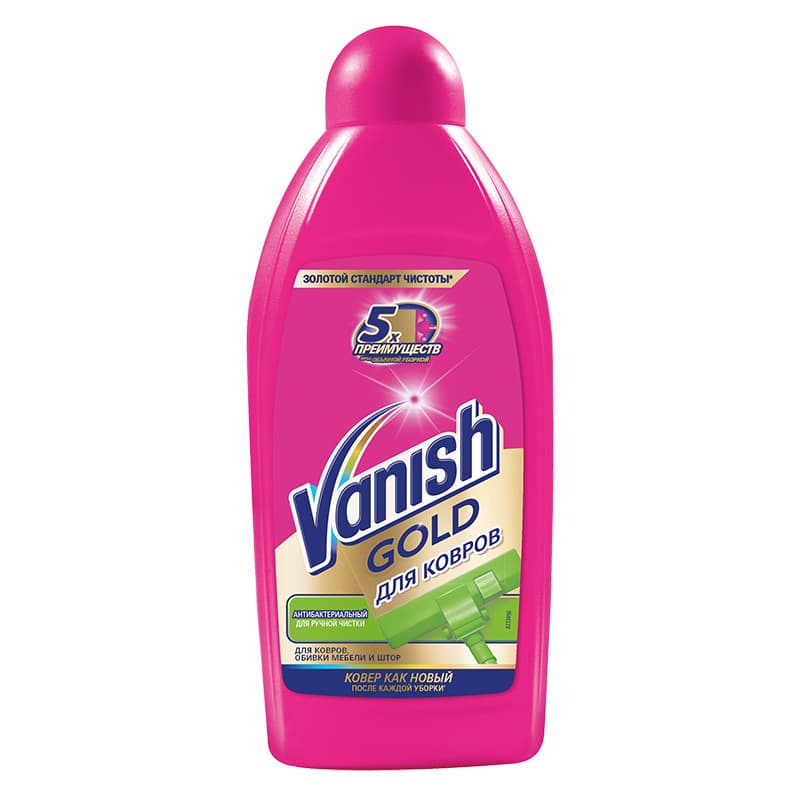 Vanish Антибактериальный Шампунь для чистки ковров